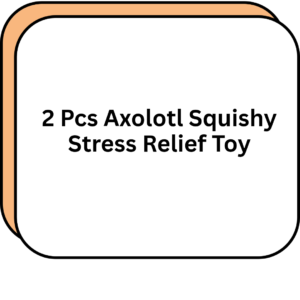 2 Pcs Axolotl Squishy Stress Relief Toy