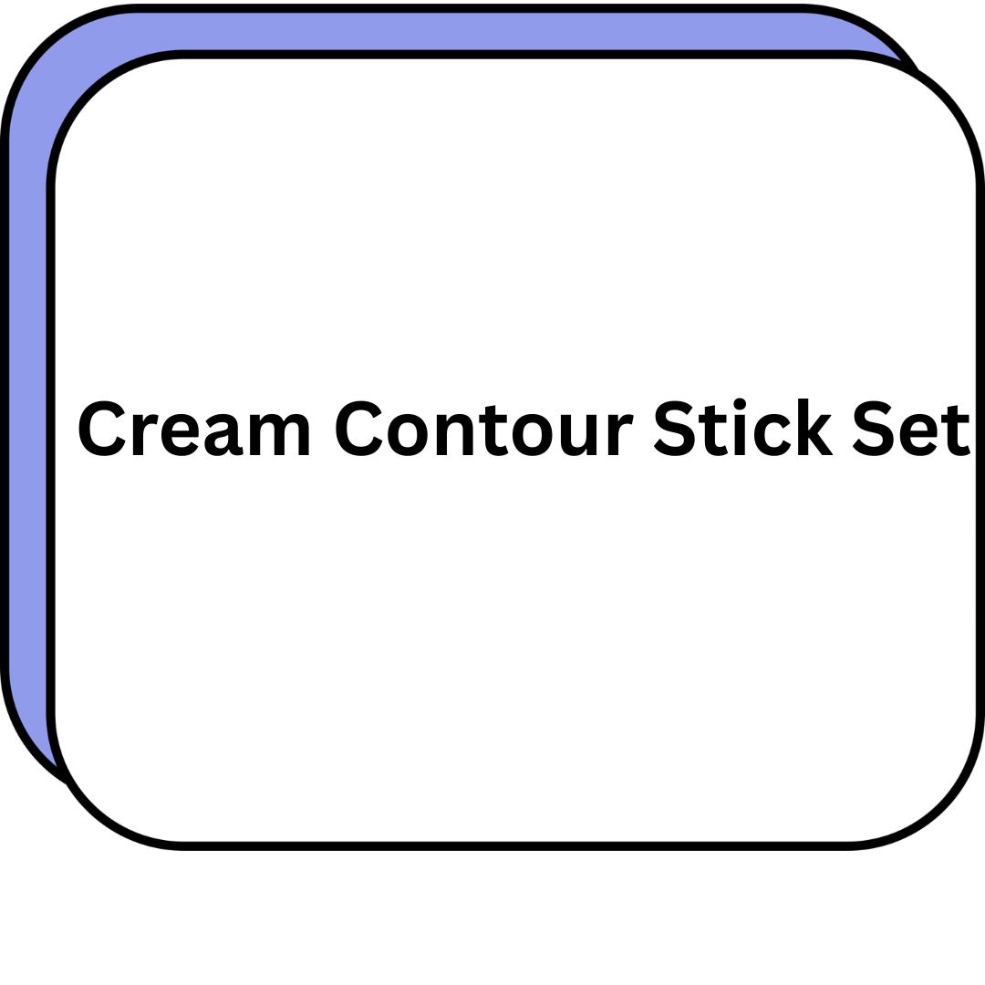 Cream Contour Stick Set