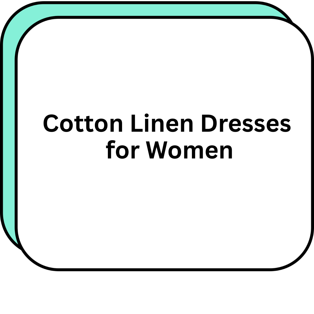 Cotton Linen Dresses for Women
