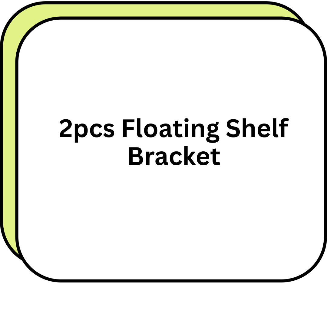 2pcs Floating Shelf Bracket