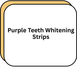 Purple Teeth Whitening Strips