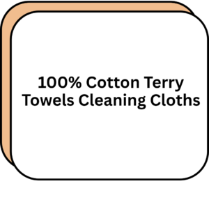 100% Cotton Terry Towels Cleaning Cloths