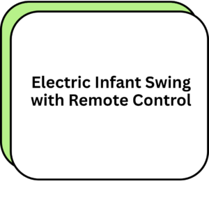 Electric Infant Swing with Remote Control