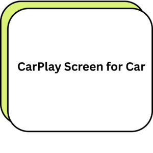 CarPlay Screen for Car