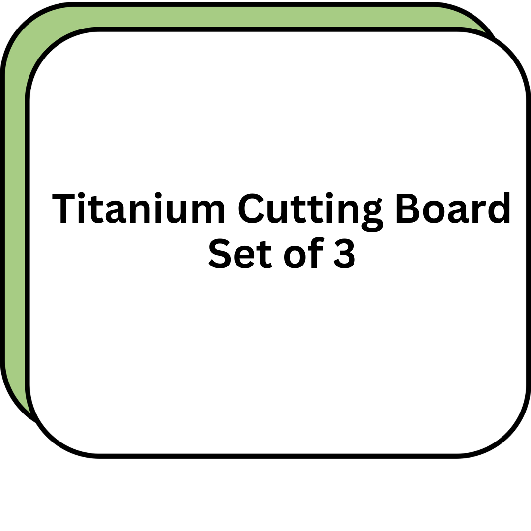 Titanium Cutting Board Set of 3