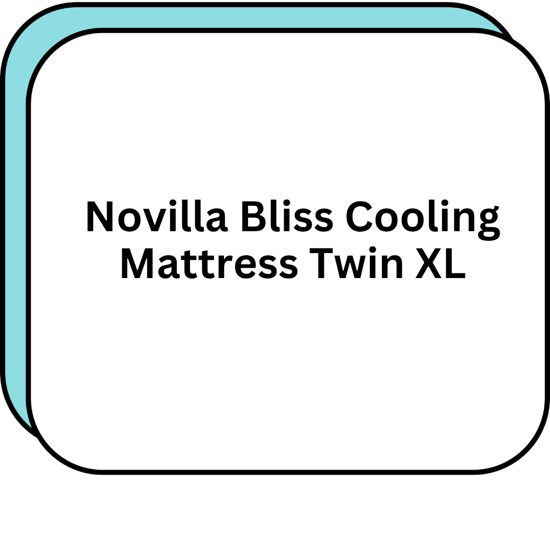 Novilla Bliss Cooling Mattress Twin XL