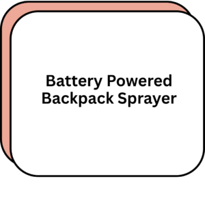 Battery Powered Backpack Sprayer