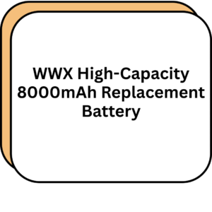 WWX High-Capacity 8000mAh Replacement Battery