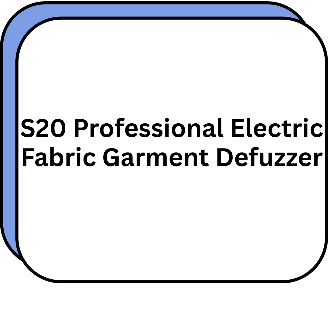 S20 Professional Electric Fabric Garment Defuzzer