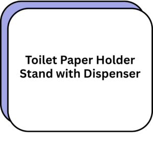 Toilet Paper Holder Stand with Dispenser