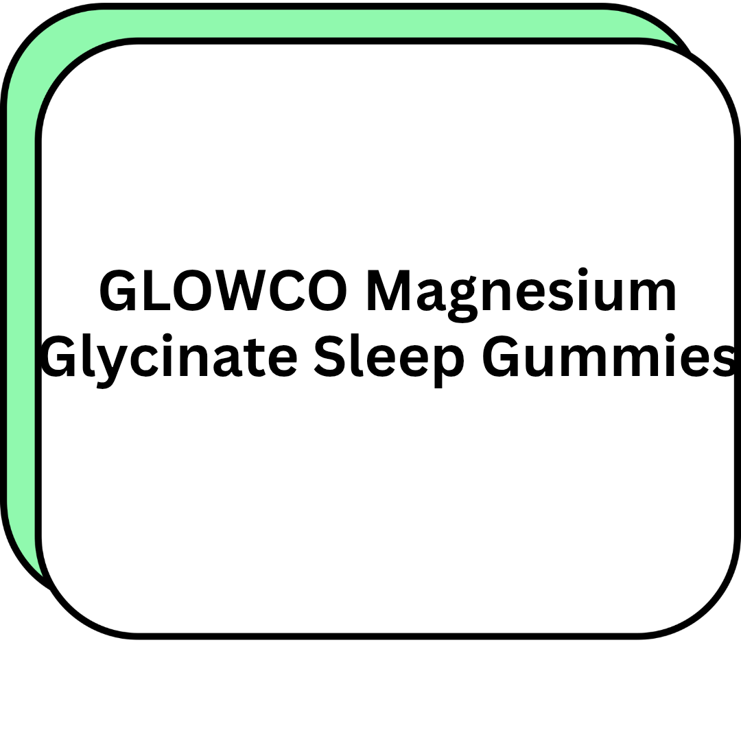 GLOWCO Magnesium Glycinate Sleep Gummies