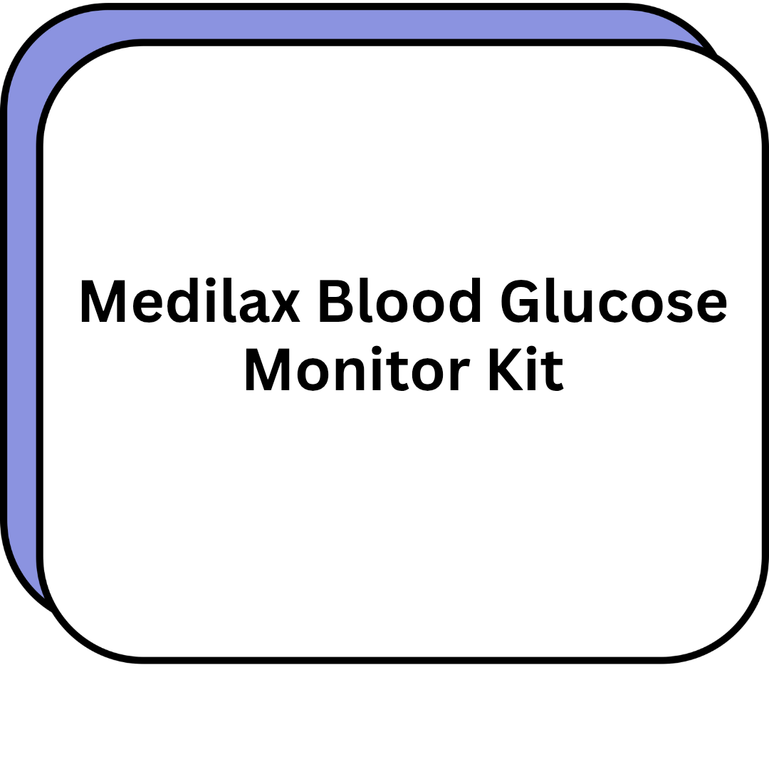 Medilax Blood Glucose Monitor Kit