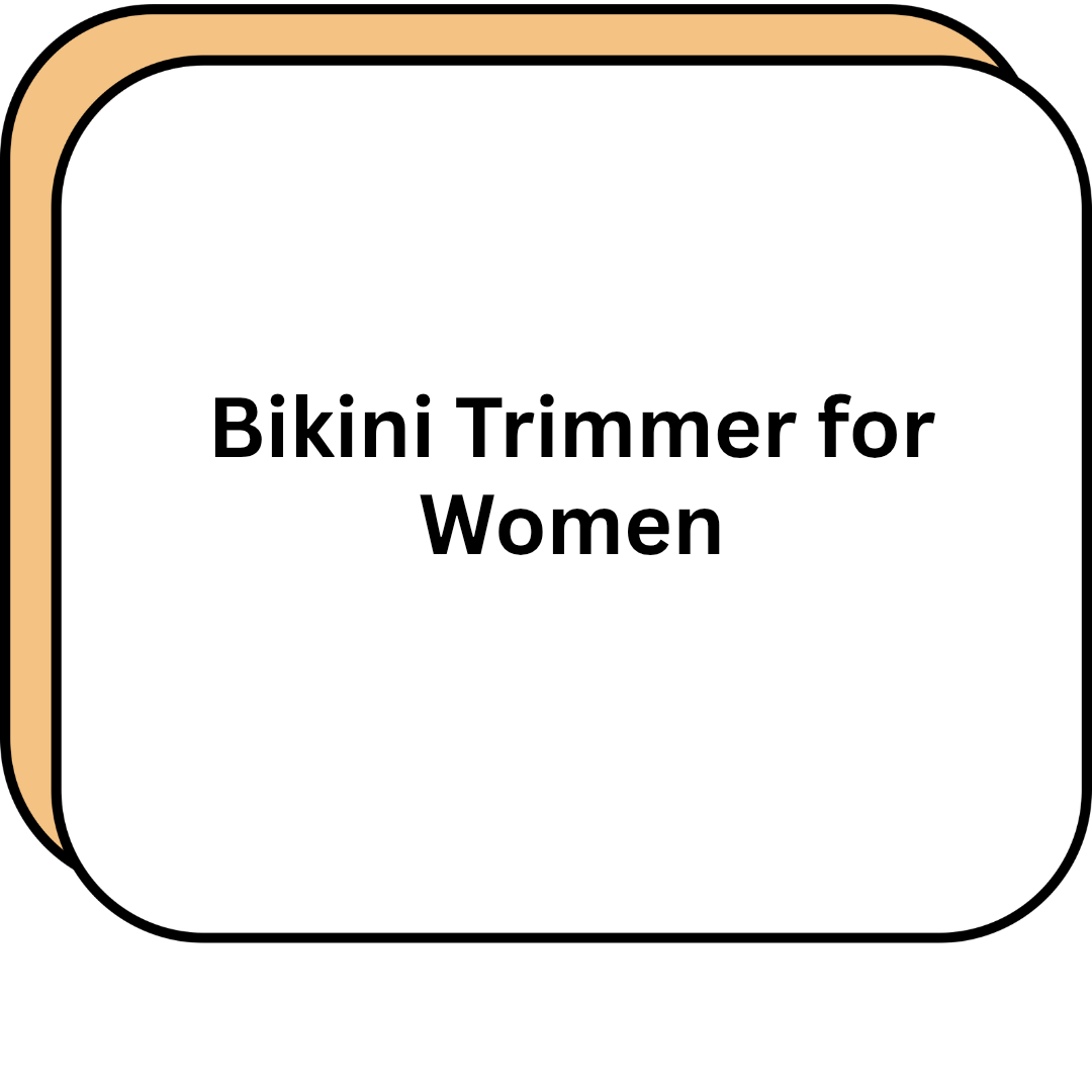 Bikini Trimmer for Women