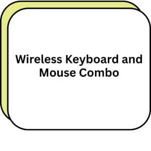 Wireless Keyboard and Mouse Combo