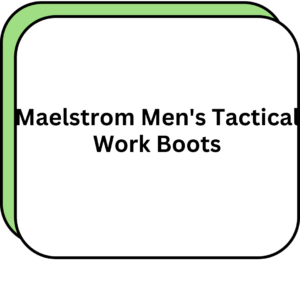 Maelstrom Men's Tactical Work Boots