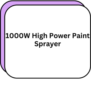 1000W High Power Paint Sprayer