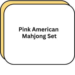 Pink American Mahjong Set