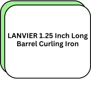 LANVIER 1.25 Inch Long Barrel Curling Iron