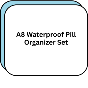 A8 Waterproof Pill Organizer Set