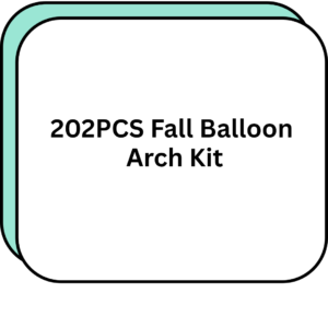 202PCS Fall Balloon Arch Kit