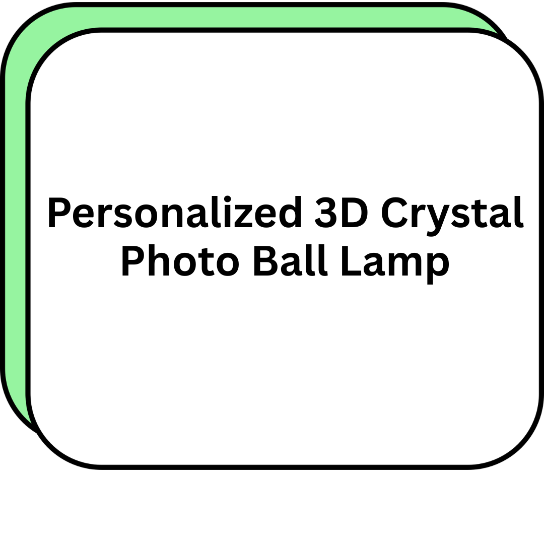 Personalized 3D Crystal Photo Ball Lamp