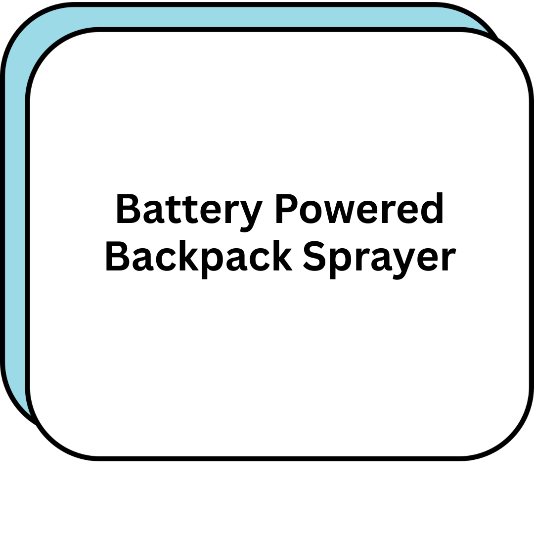 Battery Powered Backpack Sprayer