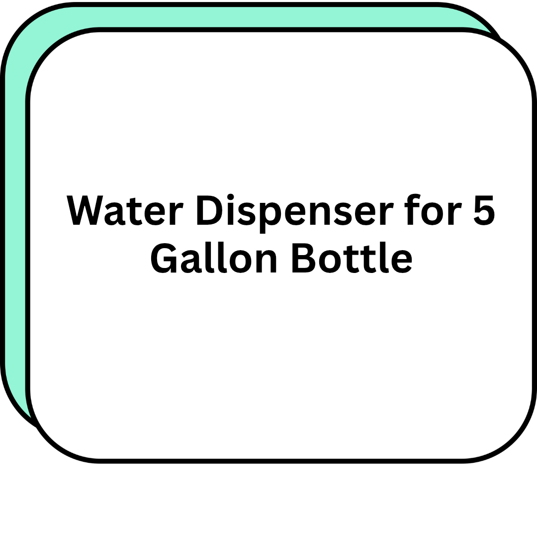 Water Dispenser for 5 Gallon Bottle