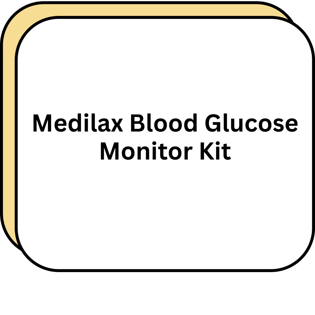 Medilax Blood Glucose Monitor Kit