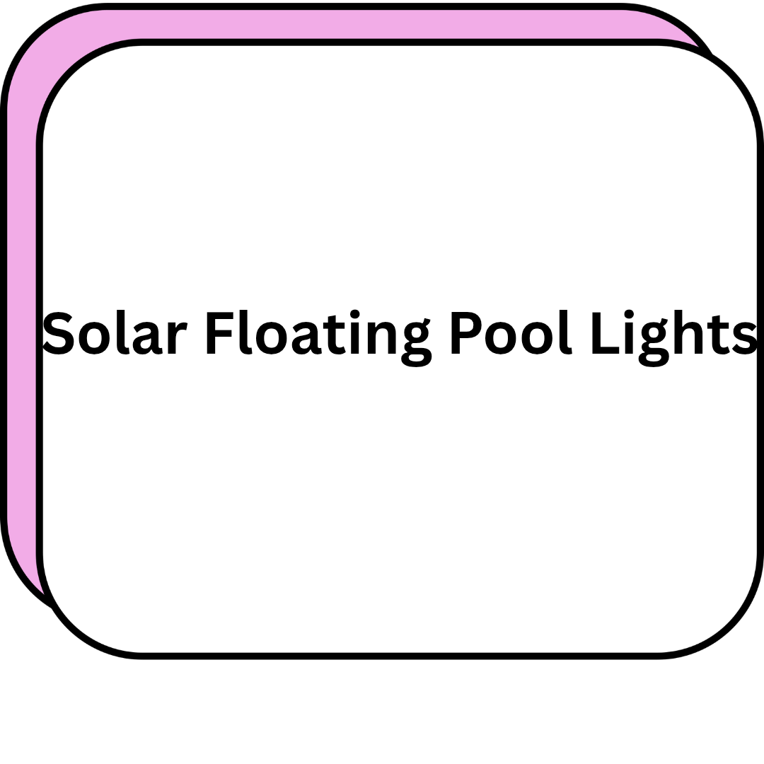 Solar Floating Pool Lights