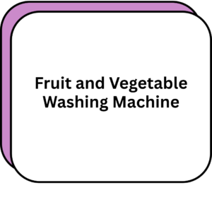 Fruit and Vegetable Washing Machine