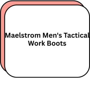 Maelstrom Men's Tactical Work Boots