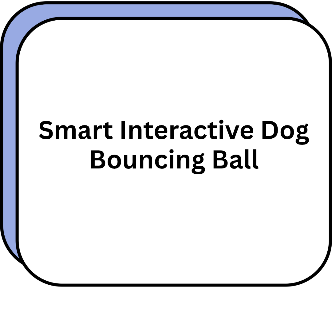 Smart Interactive Dog Bouncing Ball