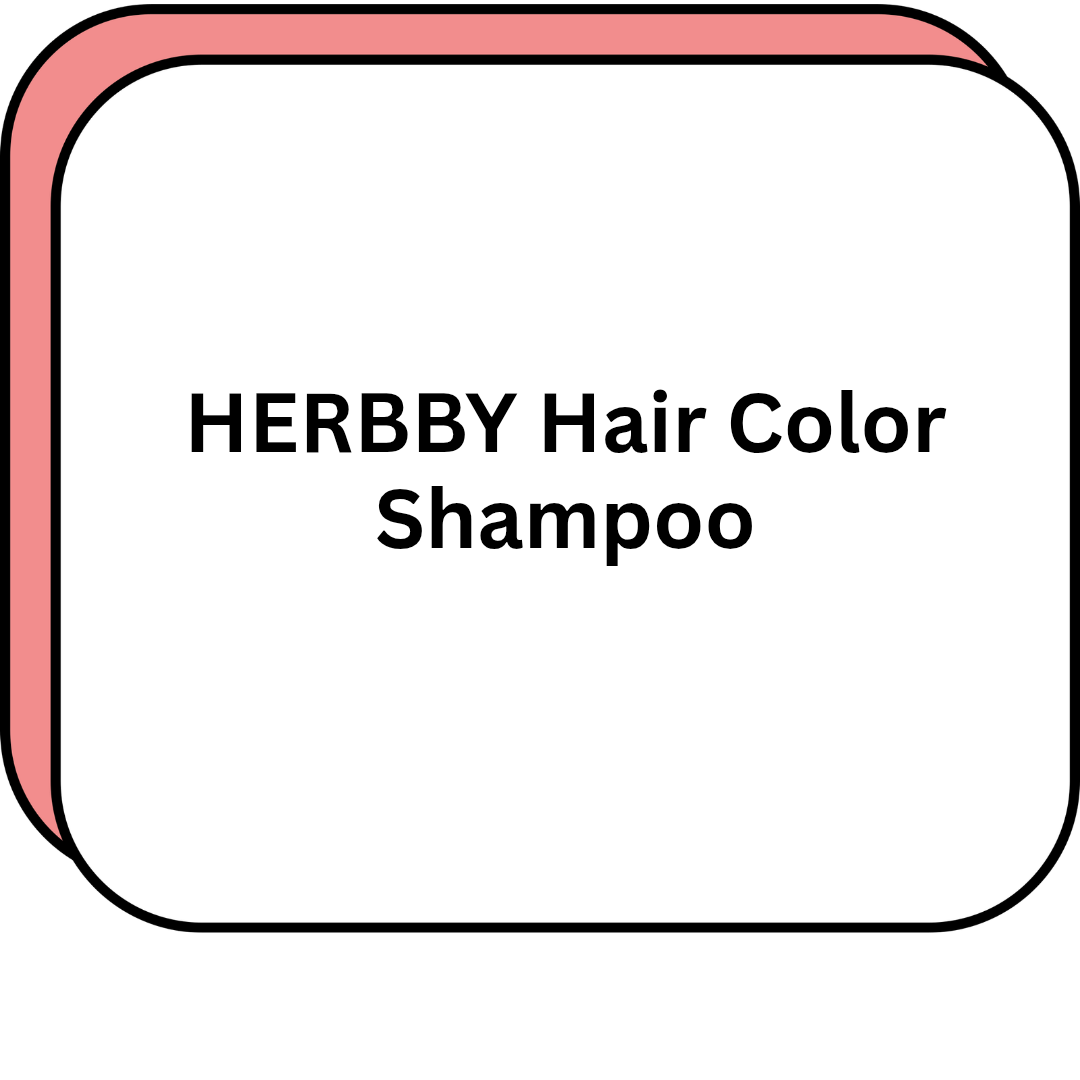 HERBBY Hair Color Shampoo