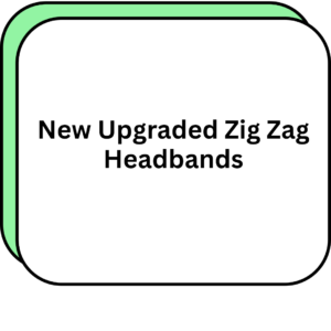 New Upgraded Zig Zag Headbands