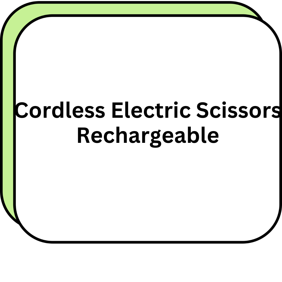 Cordless Electric Scissors Rechargeable