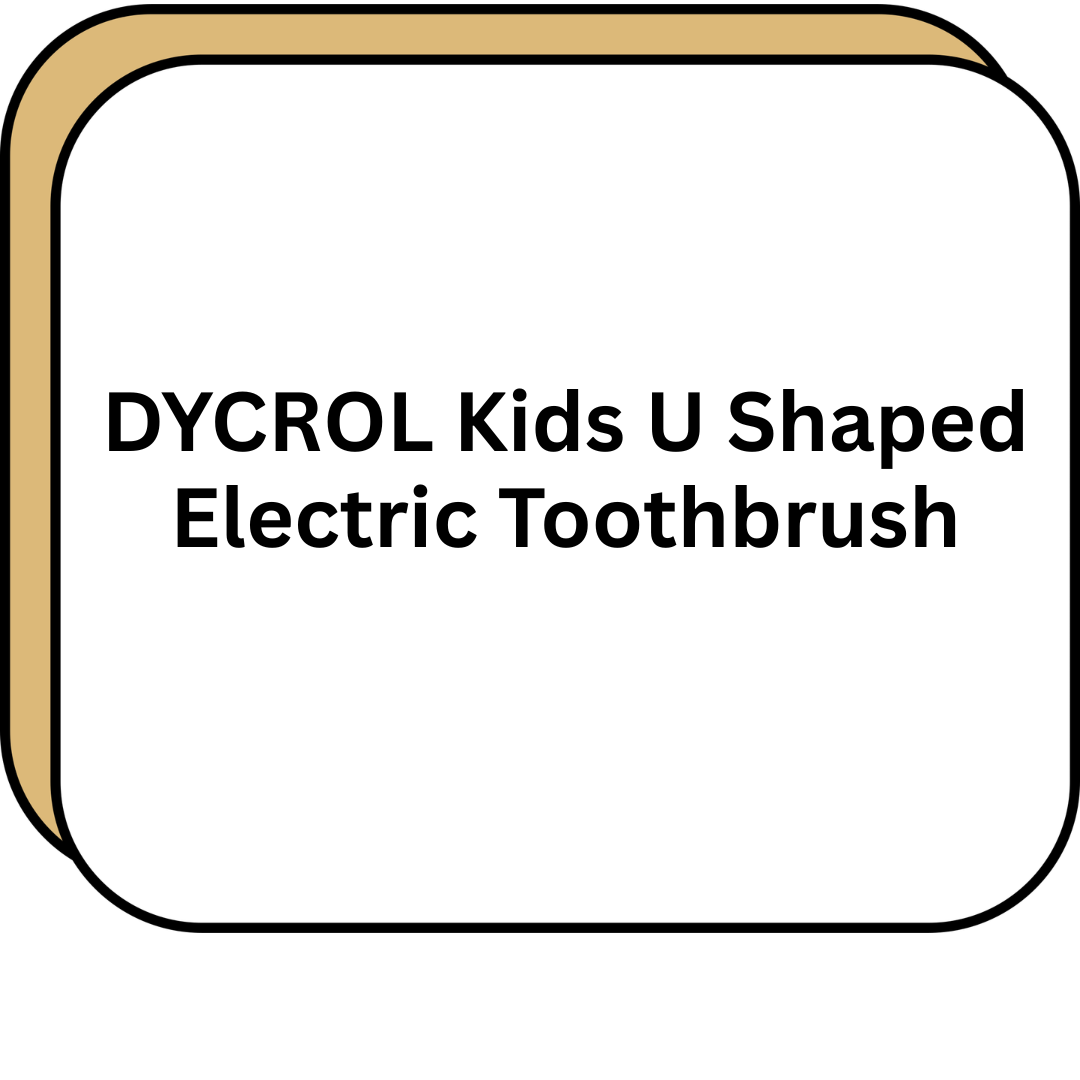 DYCROL Kids U Shaped Electric Toothbrush