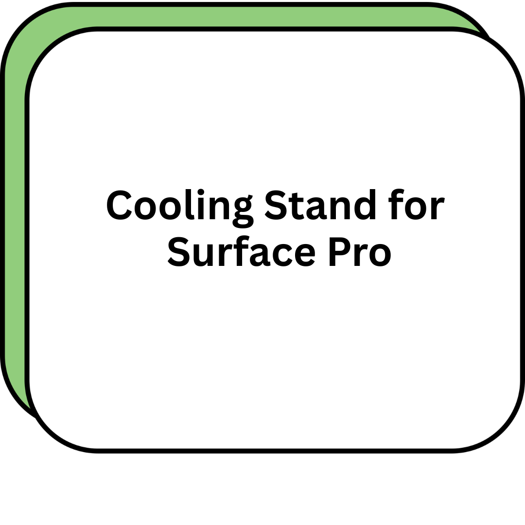 Cooling Stand for Surface Pro