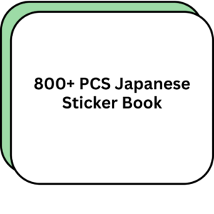 800+ PCS Japanese Sticker Book