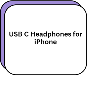 USB C Headphones for iPhone