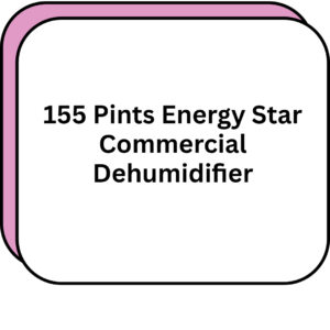 155 Pints Energy Star Commercial Dehumidifier