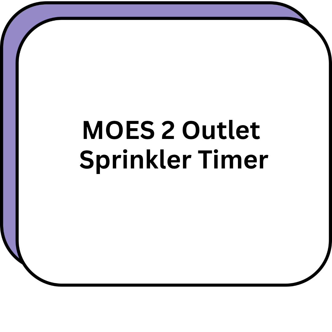 MOES 2 Outlet Sprinkler Timer