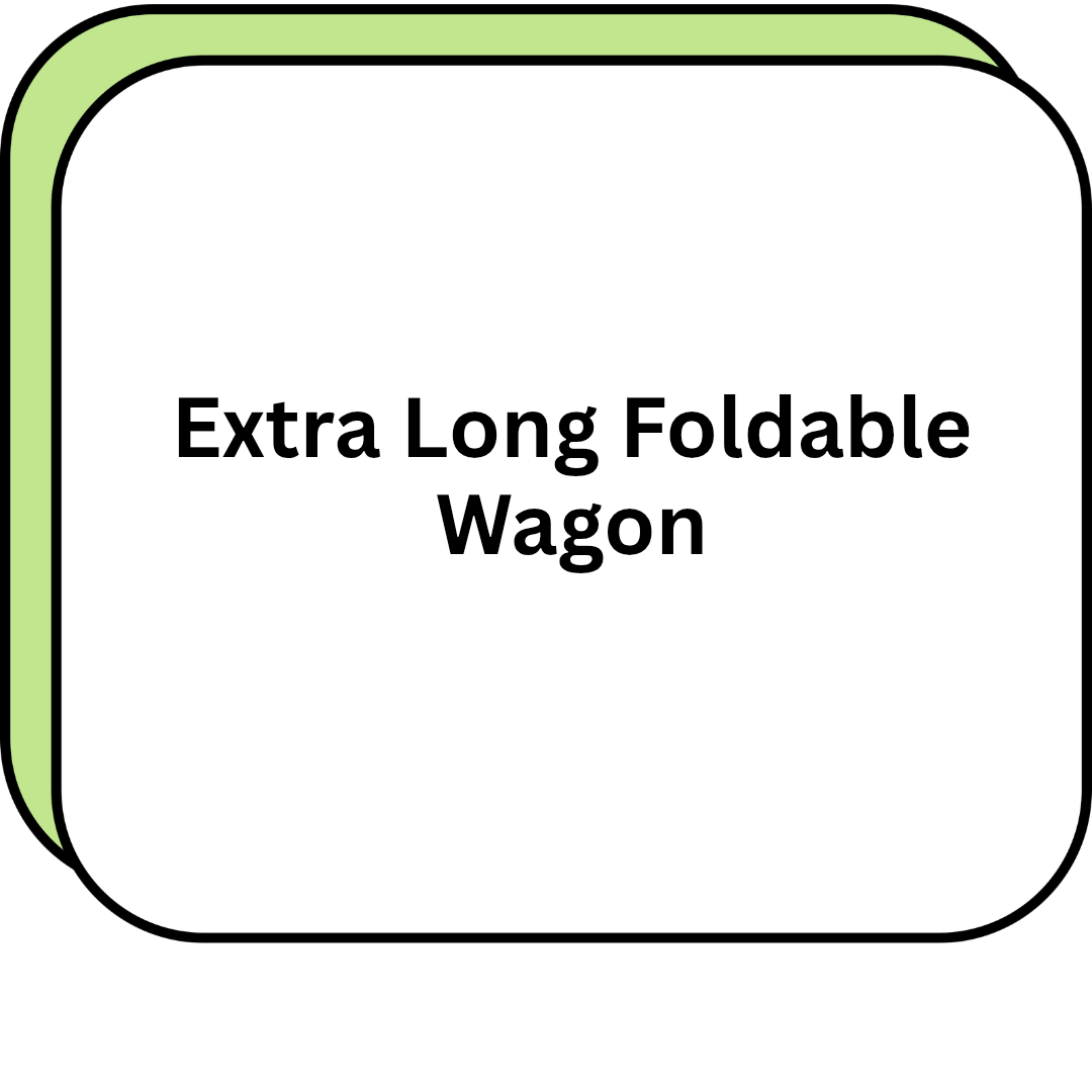 Extra Long Foldable Wagon