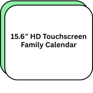 15.6" HD Touchscreen Family Calendar