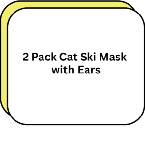 2 Pack Cat Ski Mask with Ears
