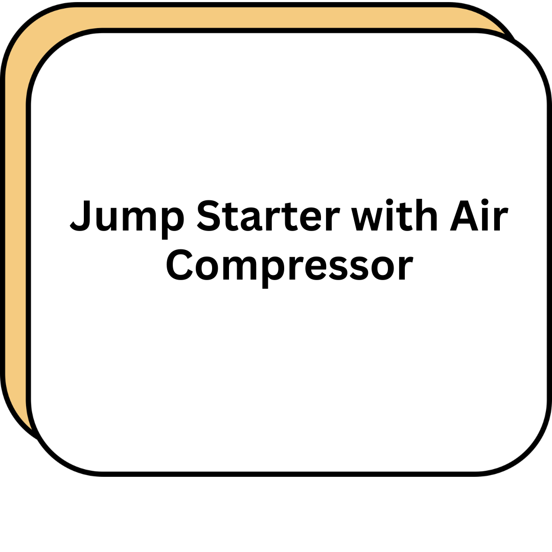 Jump Starter with Air Compressor