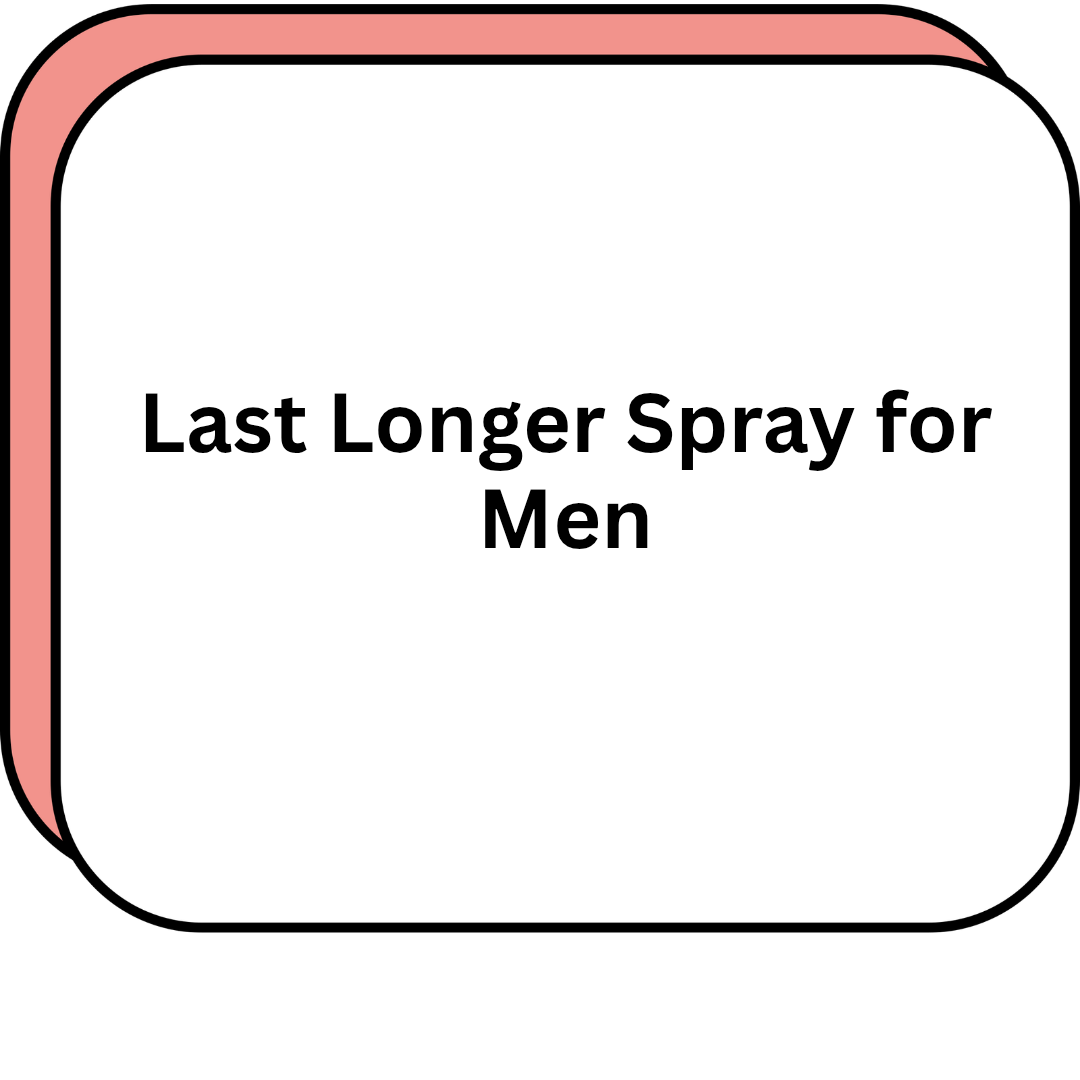 Last Longer Spray for Men