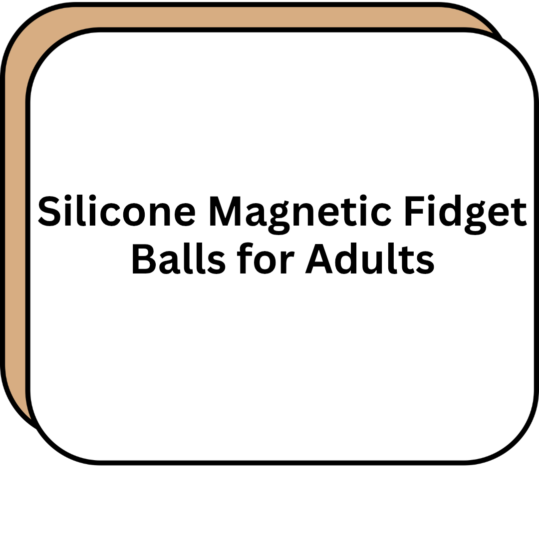 Silicone Magnetic Fidget Balls for Adults