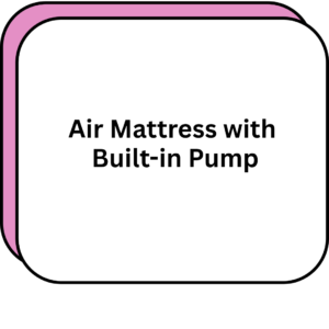 Air Mattress with Built-in Pump