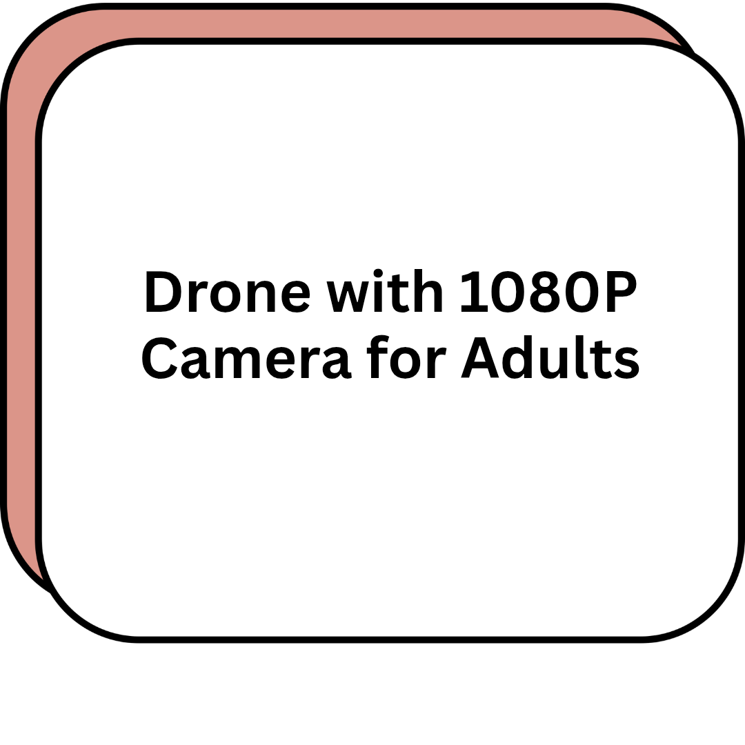 Drone with 1080P Camera for Adults