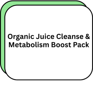 Organic Juice Cleanse & Metabolism Boost Pack
